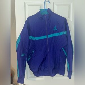 Nike Men's Blue and Teal Jacket